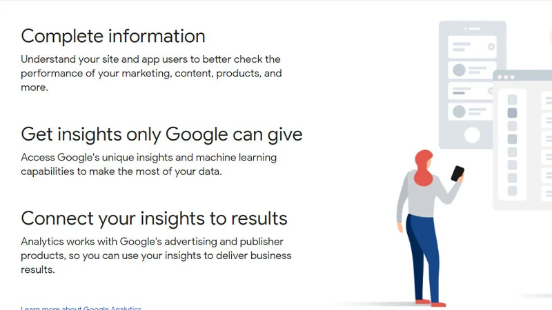 Google Analytics ابزار رایگان سئو