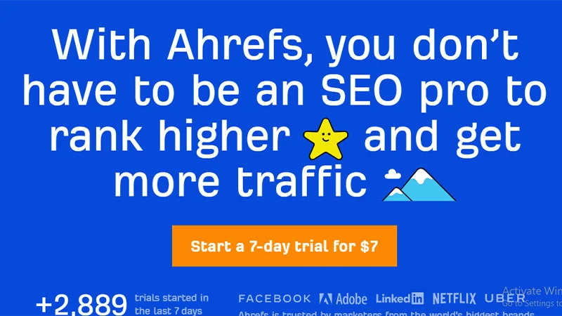 Ahrefs ابزار پولی سئو