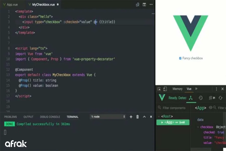 فریمورک Vue.js
