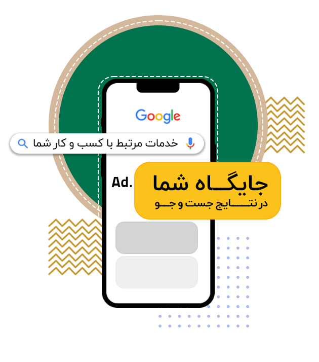 جایگاه نمایش تبلیغات گوگل