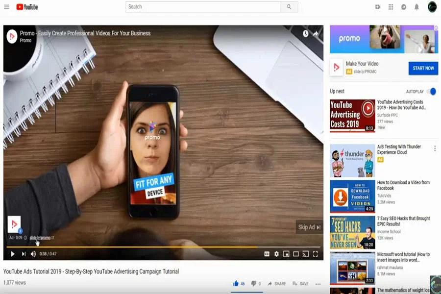 Skippable In-Stream در تبلیغات ویدیویی گوگل ادز چیست
