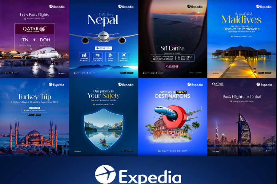 برند اکسپدیا؛ برترین نمونه تبلیغات نمایشی