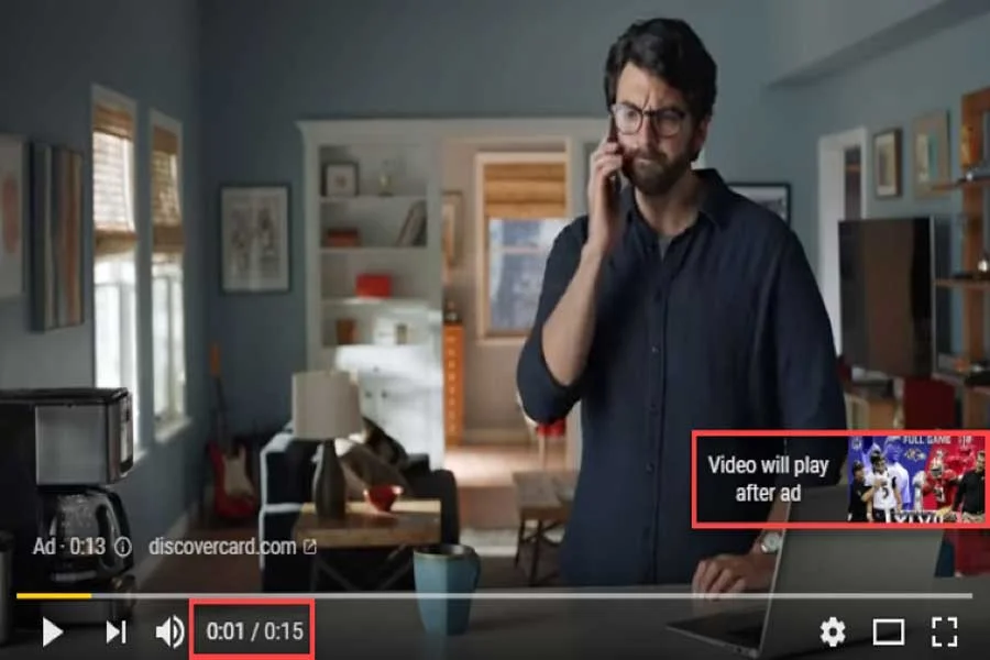  تبلیغات غیرقابل رد شدن داخل ویدیو یا  Non-Skippable In-Stream Ads چیست