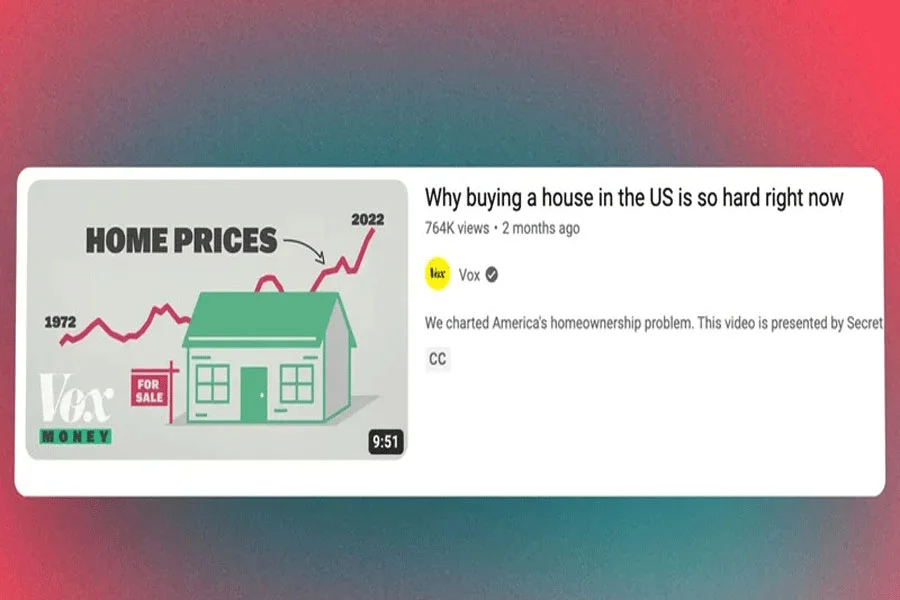 آمار و فکت؛ نمونه تامنیل یوتیوب