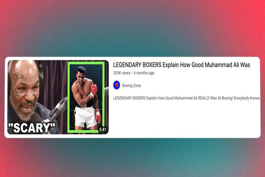 تامنیل نقل قول؛ نمونه تامنیل یوتیوب