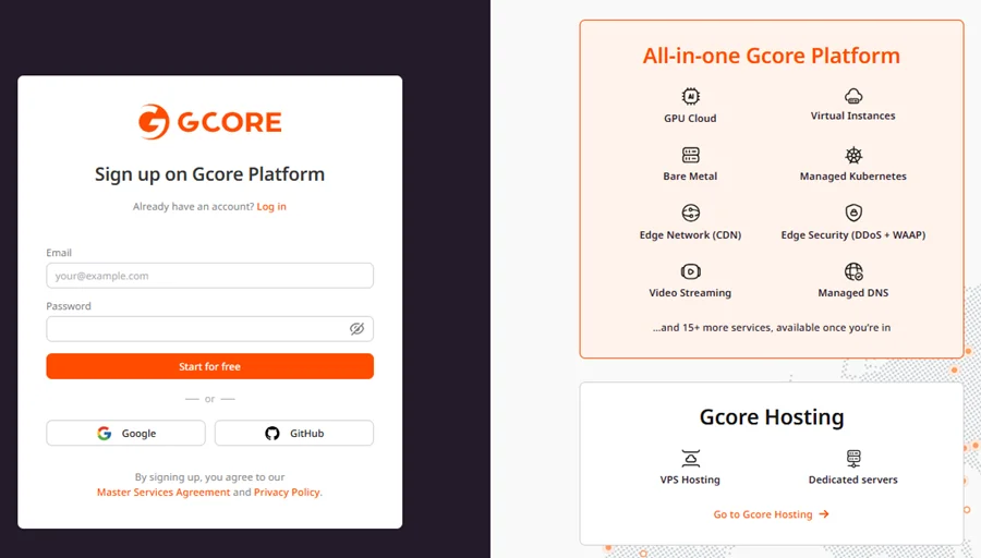 ثبت در gcore.com و راهاندازی Geo DNS