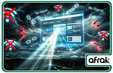 در زمان اختلال اینترنت چطور وب سایت را فعال نگه داریم؟