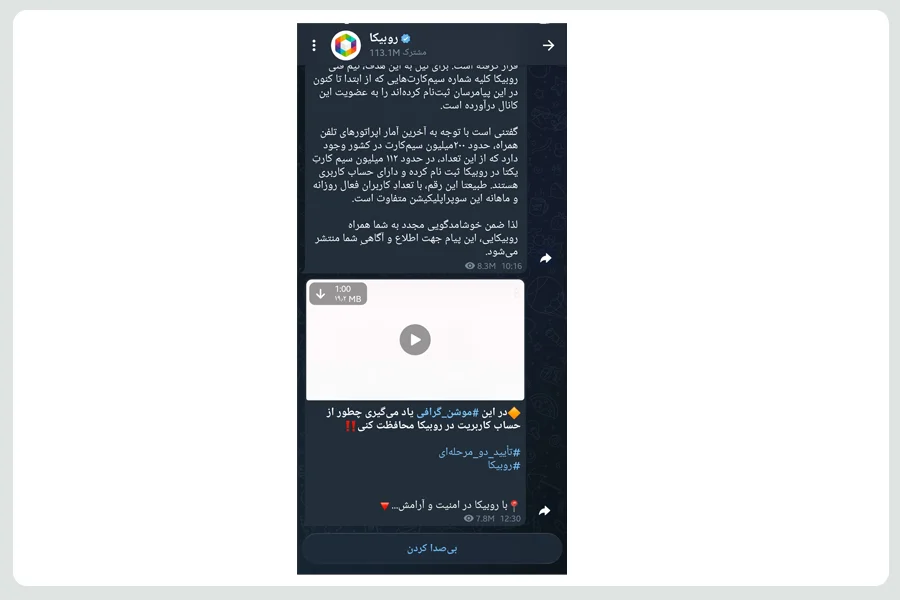 کسب درآمد از کانال روبیکا