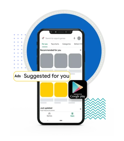 صفحه نتایج گوگل پلی و اپ استور